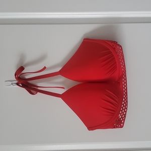 SHADE & SHORE | Red Bikini Top